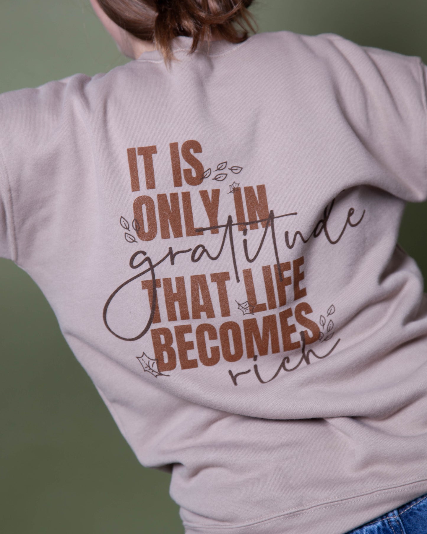 Gratitude (Bonhoeffer) Sweatshirt