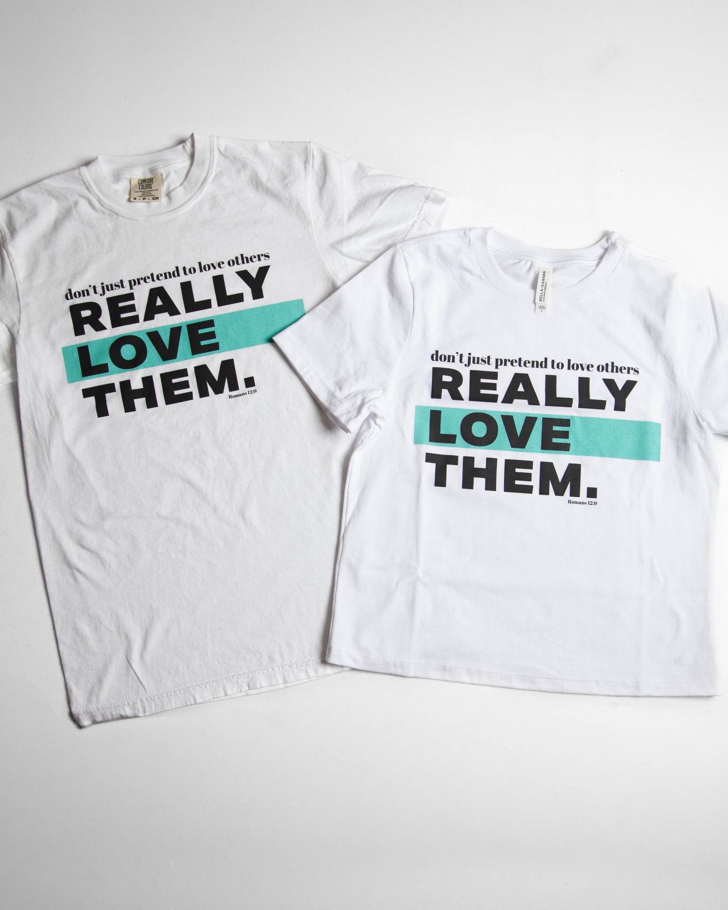 Love Them (Romans 12:9) Tee - White