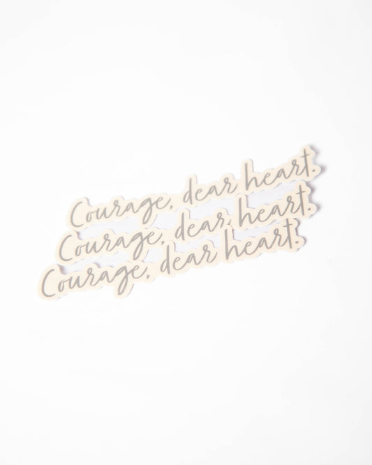Courage, Dear Heart (Lewis) Sticker