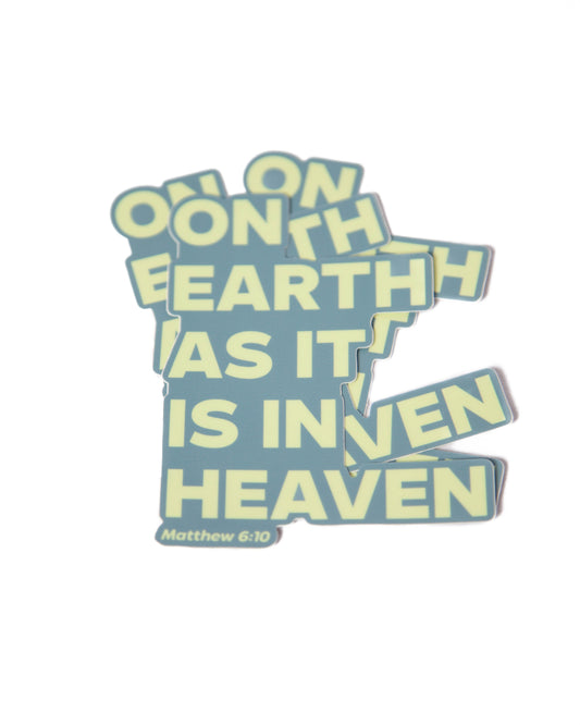 In Heaven (Matthew) Sticker