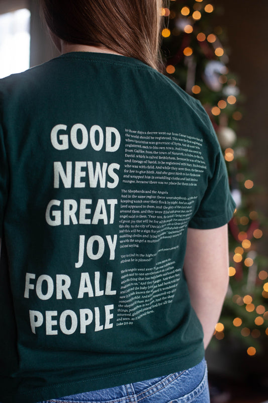 Green Good News Tee