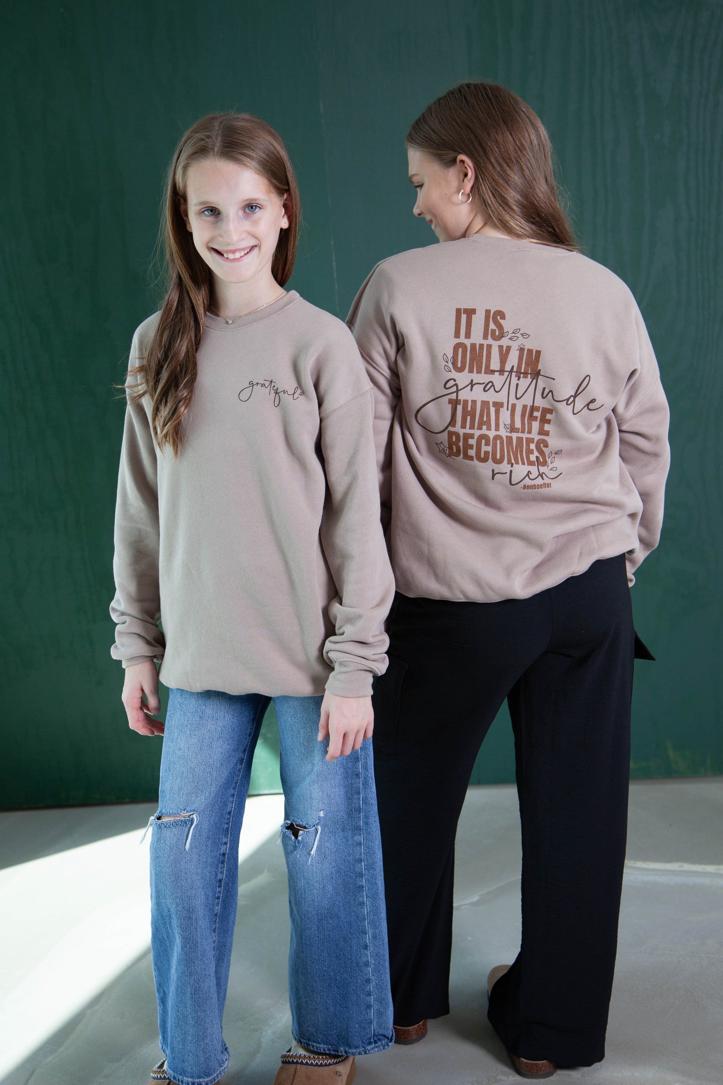Gratitude (Bonhoeffer) Sweatshirt